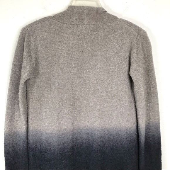 Barefoot Dreams Bamboo Chic Lite Cozy Ombré Long Drape Cardigan SMALL ME… - Picture 6 of 15